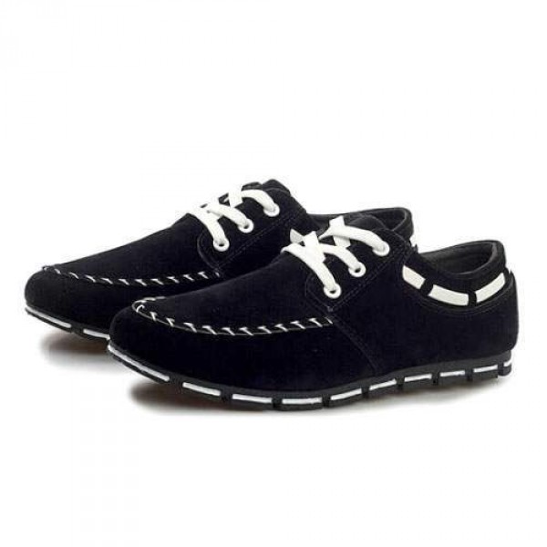 Chaussures Homme Casual Sport Flat confort Elegant Style Noir